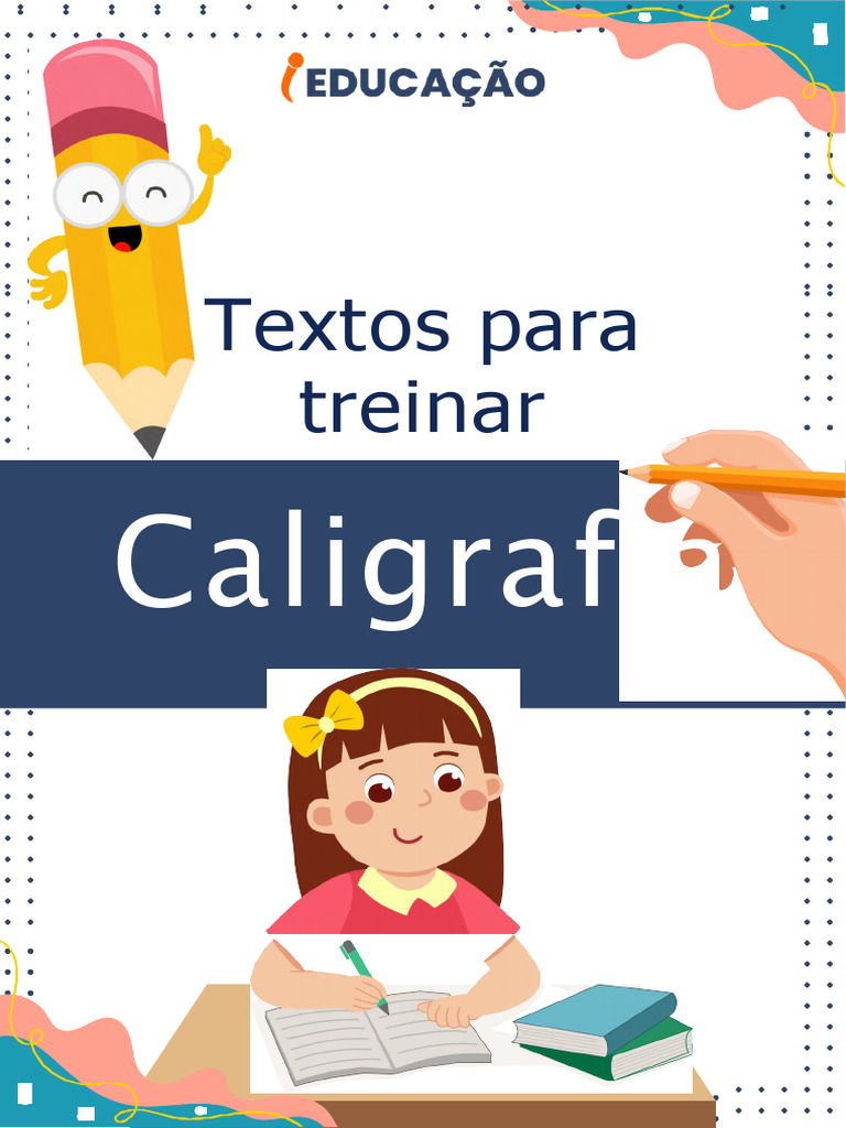 Textos para Treinar Caligrafia | PDF | Alfabetização | Nuvem