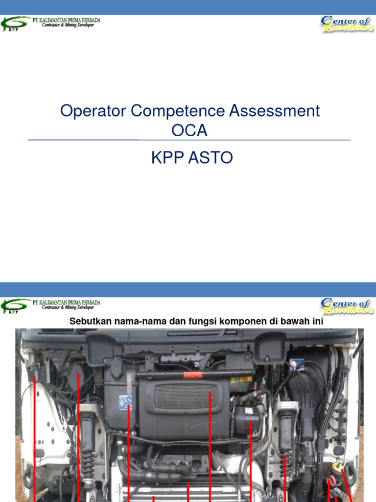 Materi LD Operator Competence Assessment (OCA) Asto | PDF | Teknologi ...