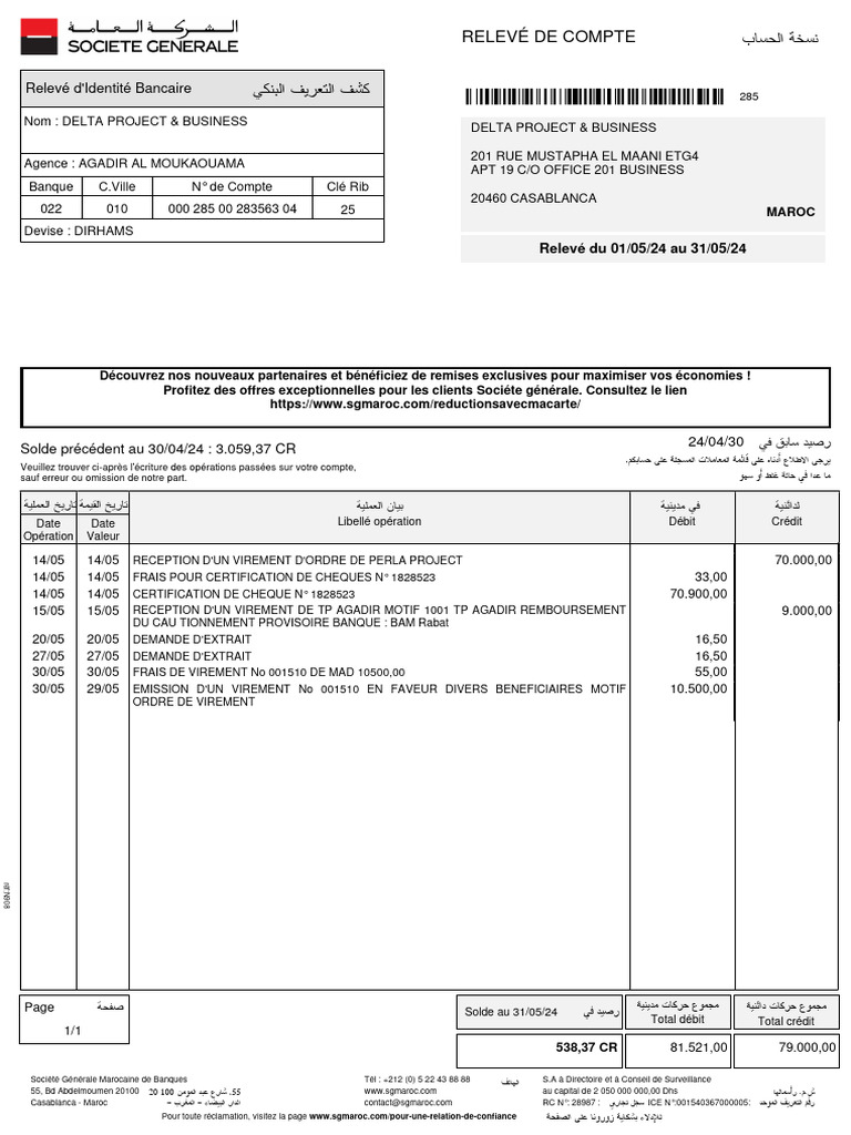 Delta 05-24 | PDF | Secteur privé | Business