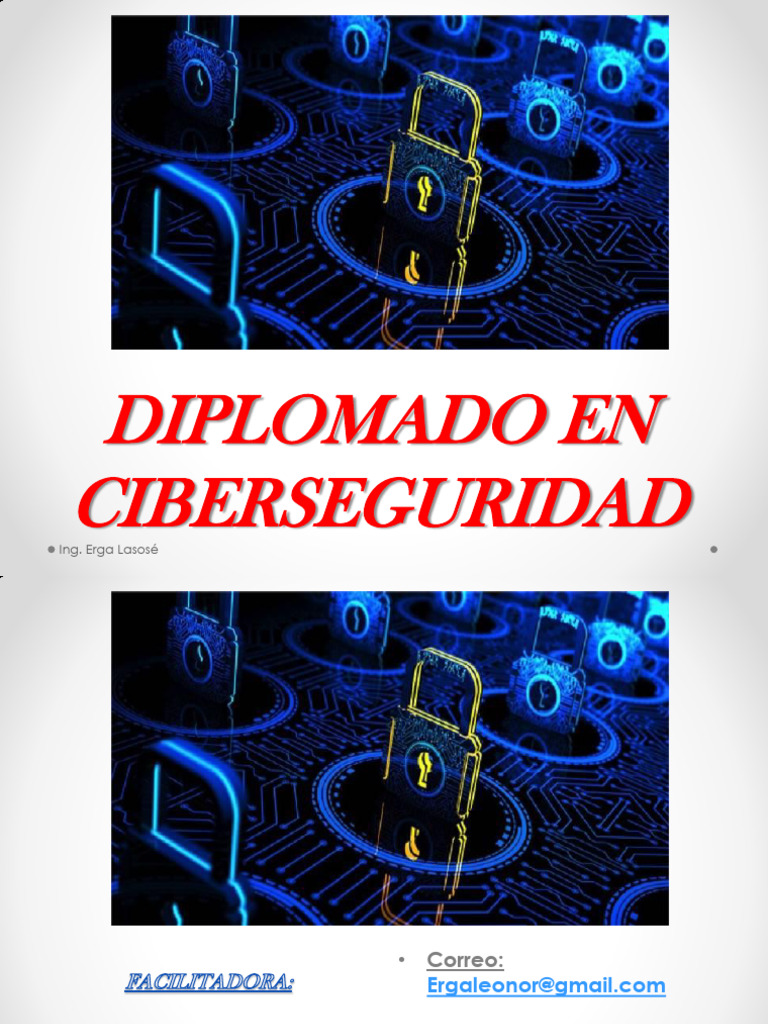 DIPLOMADO EN CIBERSEGURIDAD | Descargar gratis PDF | La seguridad ...
