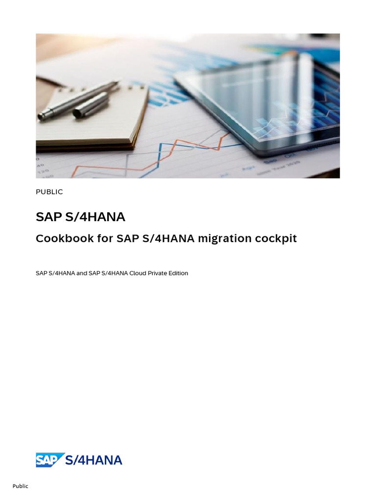SAP S/4HANA Migration Cockpit Guide | PDF | Comma Separated Values ...