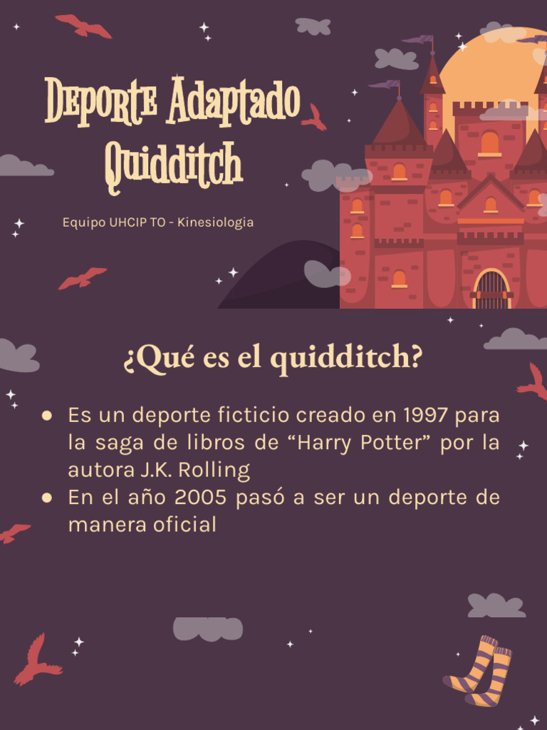 Quidditch: Reglas y Elementos Esenciales | PDF