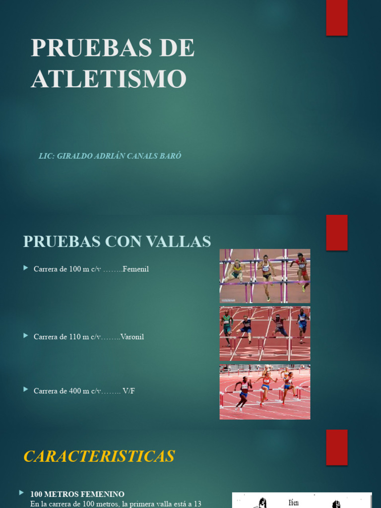 Pruebas de Atletismo 1 | PDF | Deporte del atletismo | Juegos Olímpicos ...