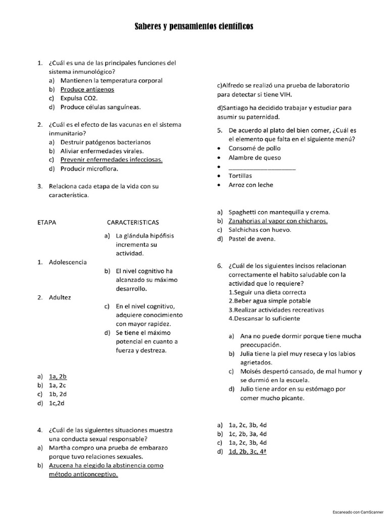Saberes y Pensamientos Científicos, Angel Tito | PDF