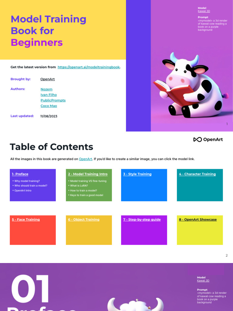 OpenArt Model Training Guide | PDF | Career & Growth | Computers