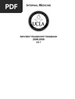 Inpatient Handbook 2008-2009 UCLA