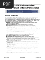 SEL-2742 Ethernet Switch Manual | PDF | Network Switch | Computer Network
