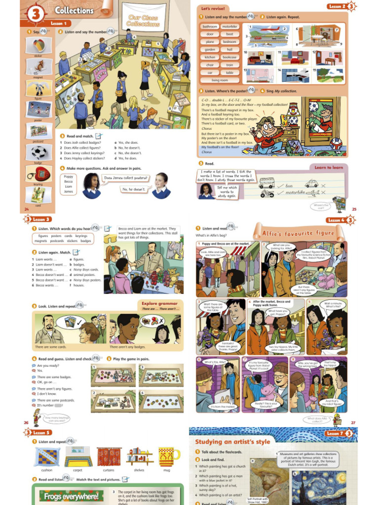 Great Explorers 5 - Unit 3 - Collections | PDF