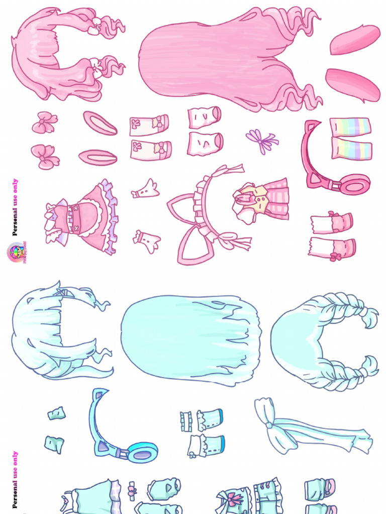 Gacha Paper Toypinkpingworld | PDF