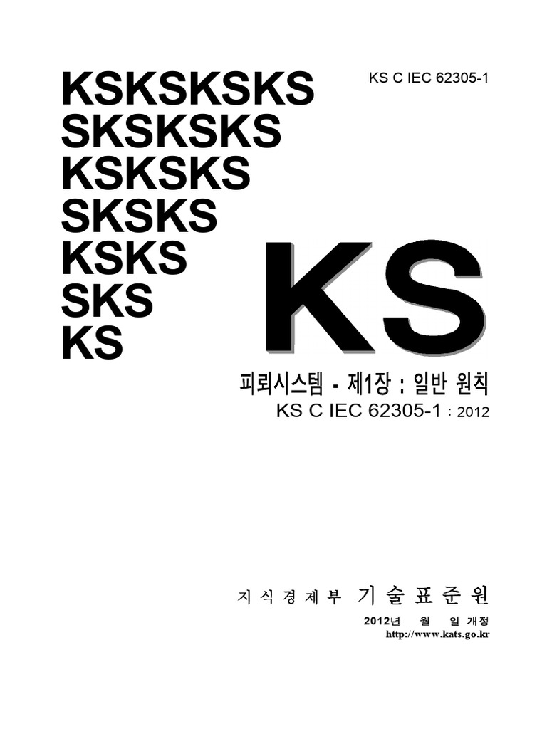 2-1-1.KS C Iec 62305-1 | PDF