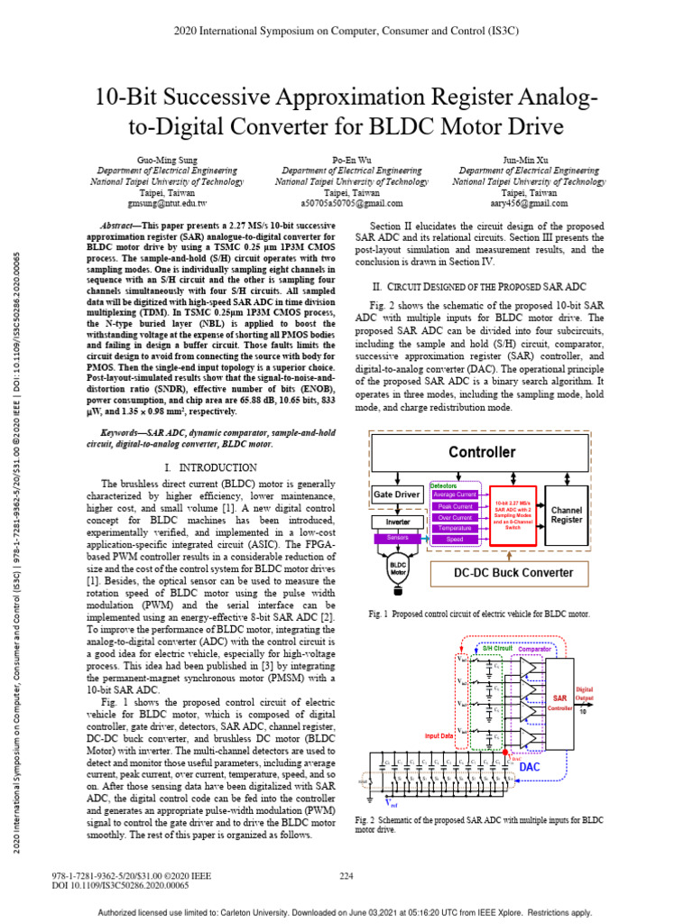 10Bit Successive Approximation Register AnalogtoDigital Converter