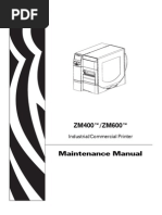 Download Zebra ZM400-ZM600 Maint Man by MervinSnerd SN74913949 doc pdf
