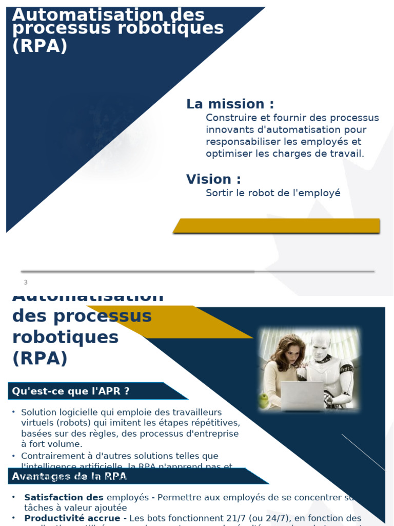 Avantages de l'automatisation RPA | PDF | Informatique