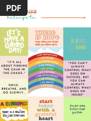 mental health journal front