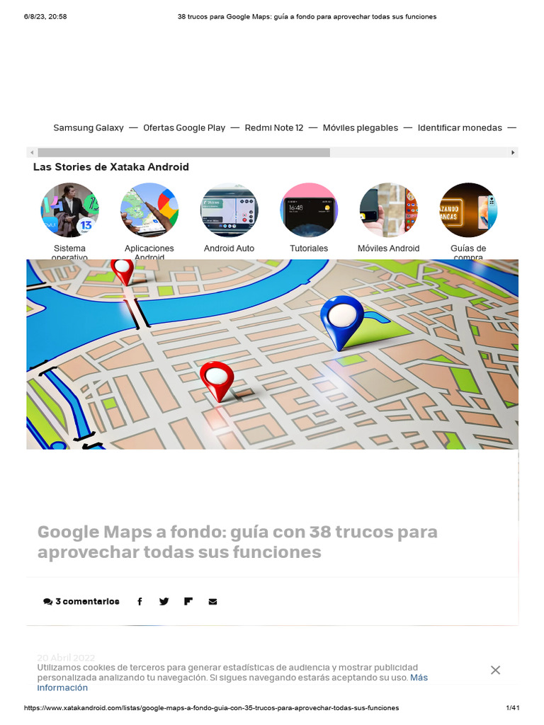 EMPEZAR A UTILIZAR GOOGLE MAPS visual data 3