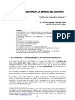 PACTA SUNT SERVANDA Y REVISIÓN DE CONTRATOS