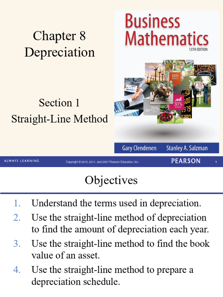 Main | PDF | Depreciation | Book Value