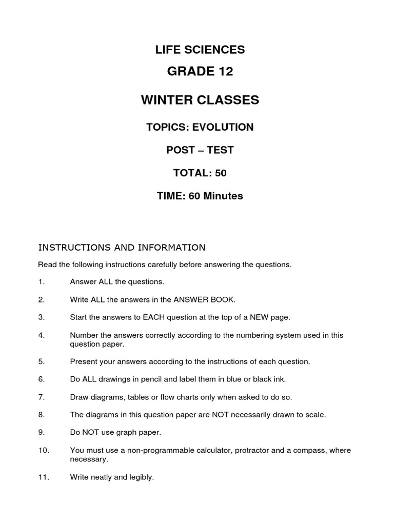 Evolution post test 2024 final download free pdf evolution bipedalism