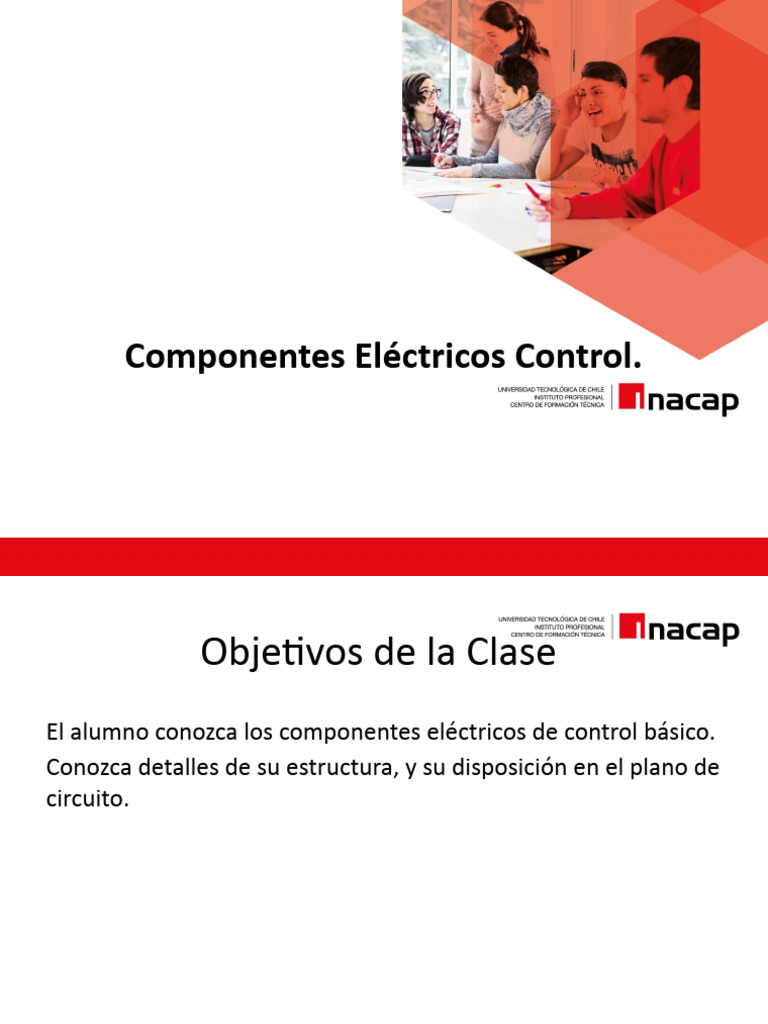 5° Resumen Componentes Electricos de Control Inacap | PDF | Cambiar | Relé
