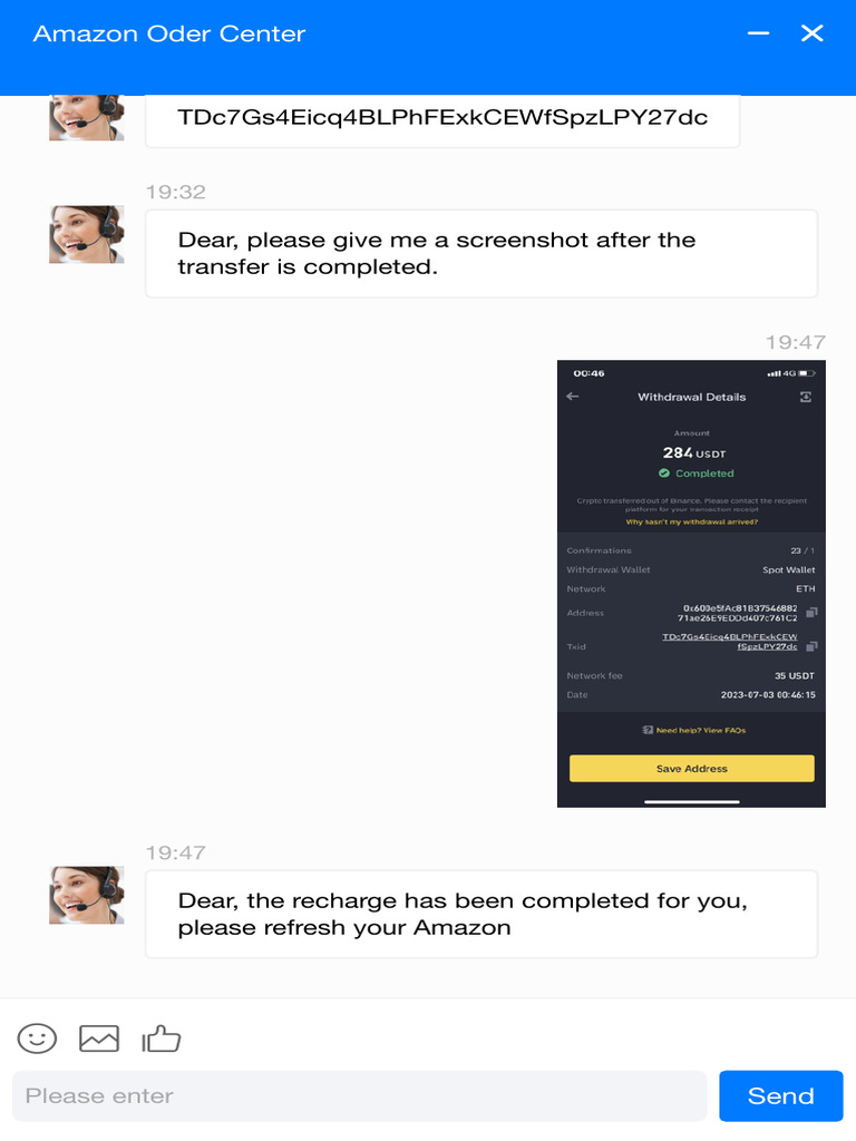 Amazon Order Recharge Process | PDF