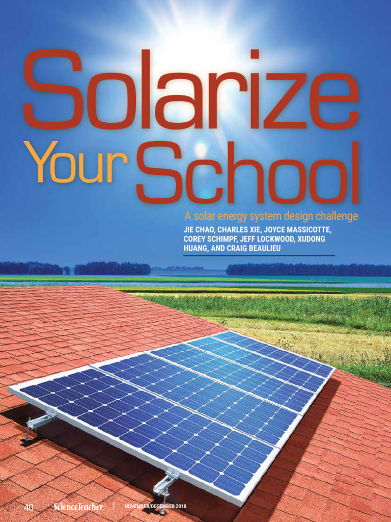 solarize-your-school | PDF | Photovoltaics | System
