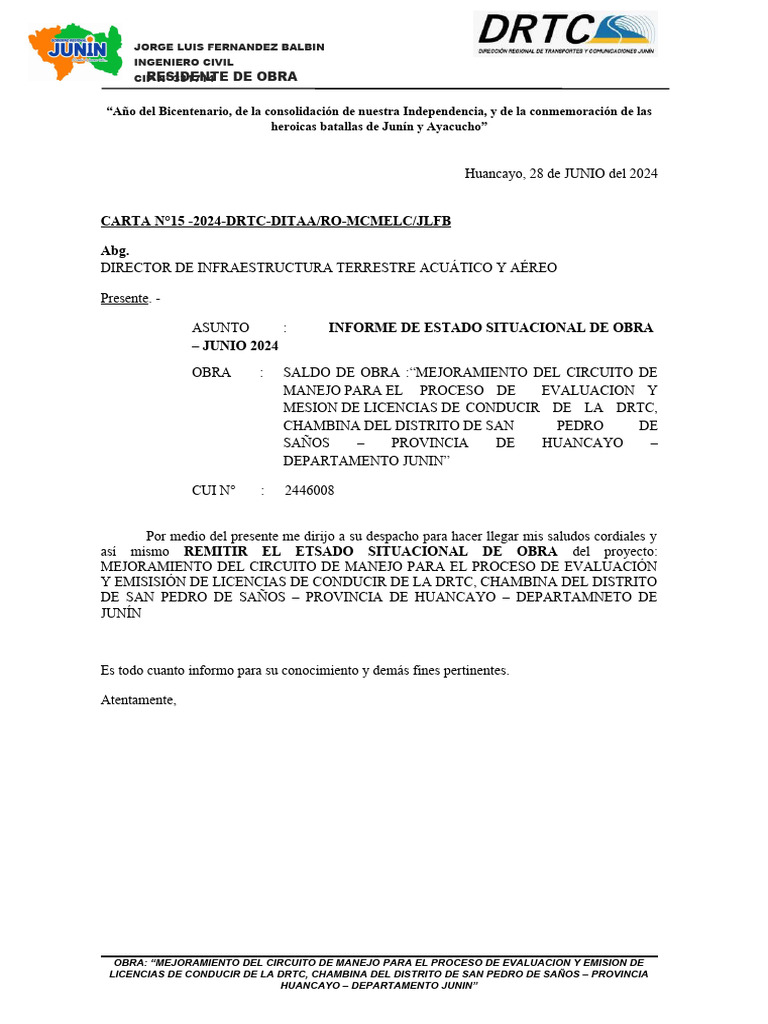 carta-n-085-estado-situacional-de-obra-pdf-presupuesto