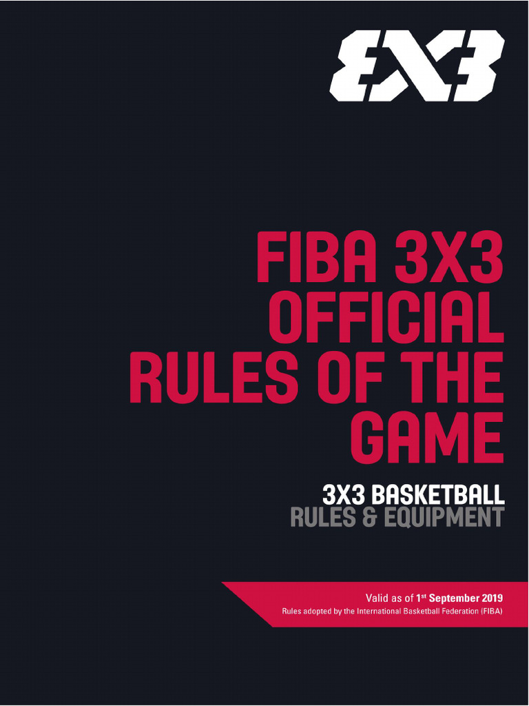 FIBA 3x3 Basketball Rules Overview | PDF