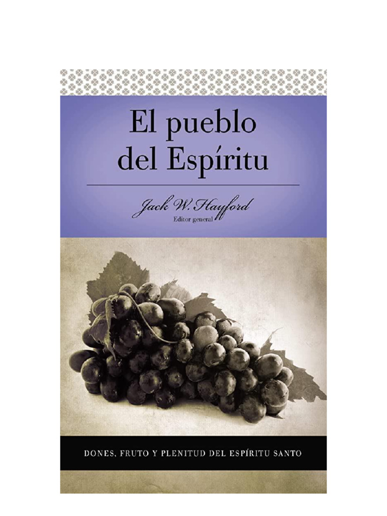 LIBRO EL PUEBLO DEL ESPIRITU SEMANA V PDF Dios Pablo el apóstol