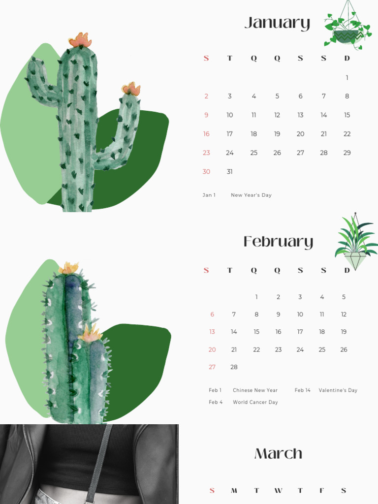 Monthly PDF Calendar Overview | PDF