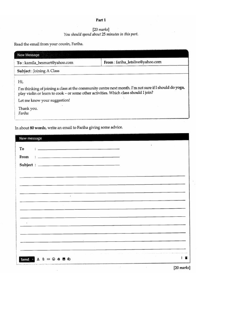 paper 2 form 1 PERTENGAHAN PENGGAL 1 | PDF