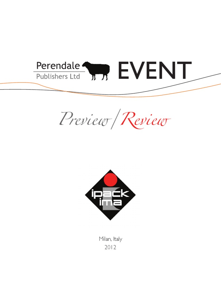 IpackIma Milan 2012 Preview/Review PDF Industries Business