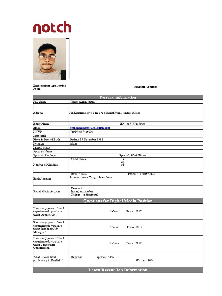 DMM Application: Yung Adhian Faesal | PDF | Human Communication