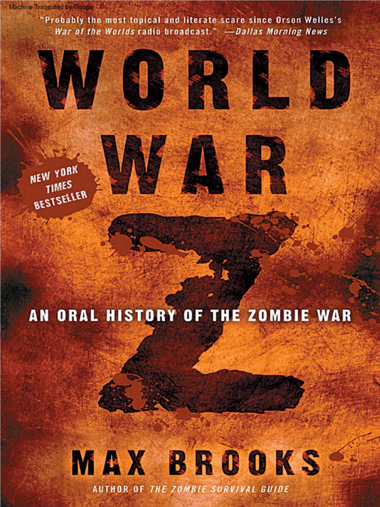 Sejarah Lisan Perang Zombie | PDF