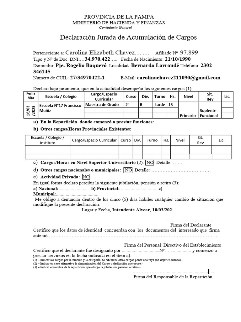Provincia de La Pampa | PDF