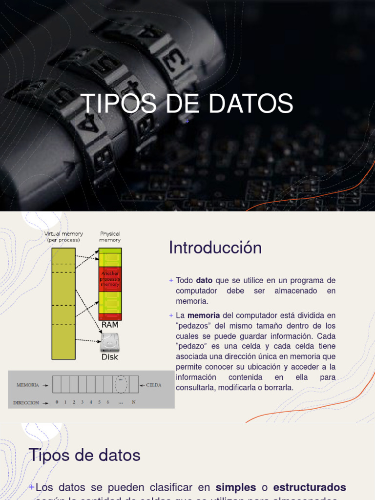 03 Tipos de Datos | PDF