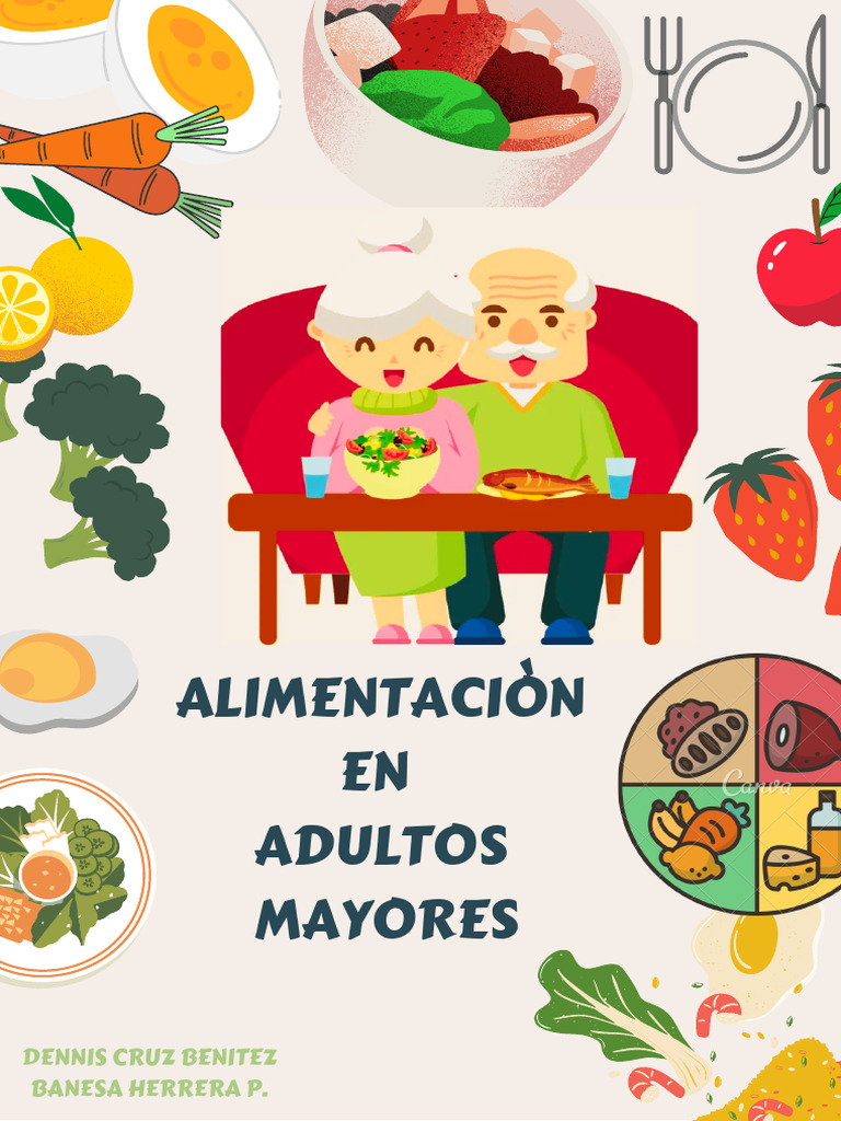 Alimentación Saludable en Adultos Mayores | PDF | Fruta | Dieta