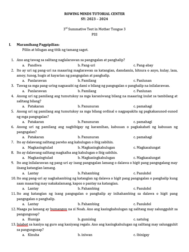 Q3_Mother Tongue 3_PSS PDF