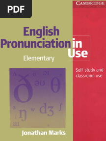English Pronunciation in Use Elementary