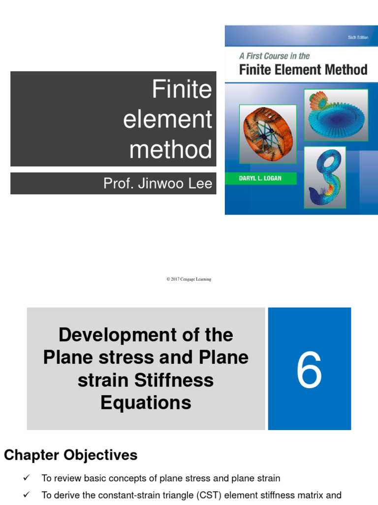 Plane Stress and Strain in FEM | PDF | Stress (Mechanics) | Strength Of ...
