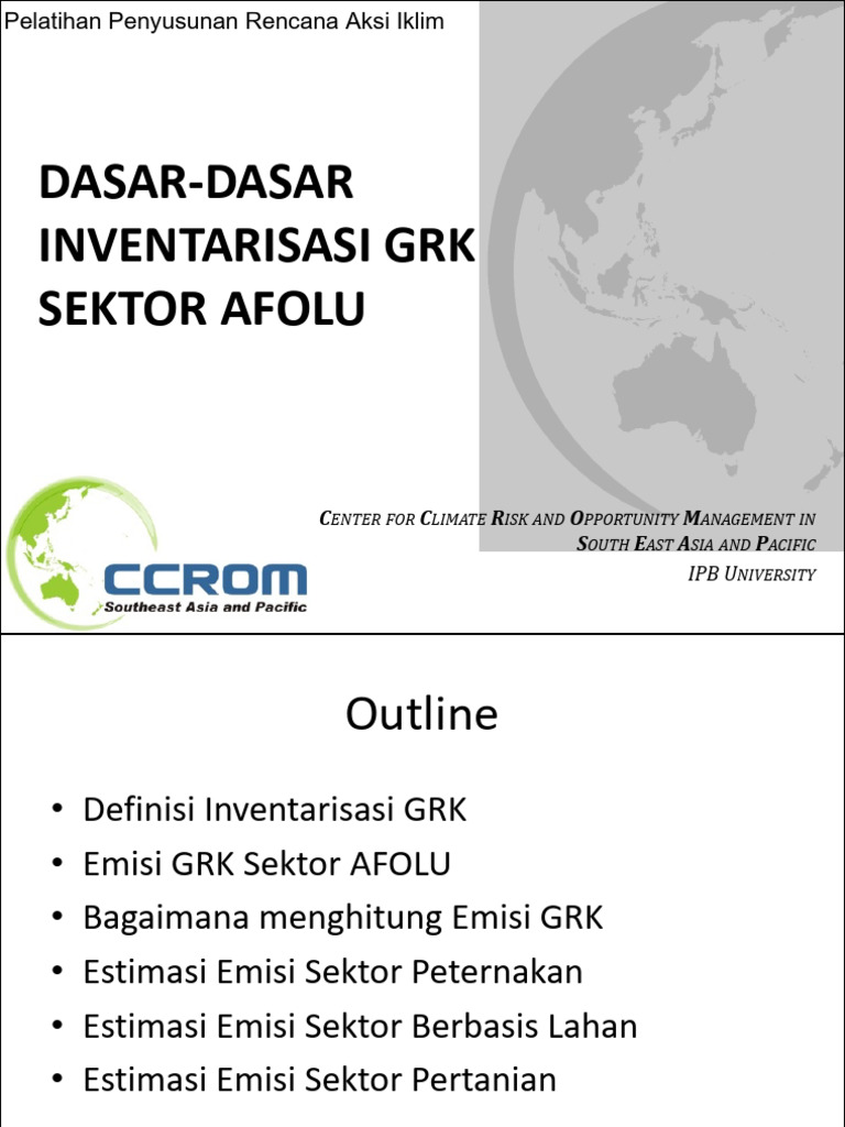 Ccrom Ipb - Training Igrk - Sektor Afolu | PDF | Griya & Taman | Sains ...