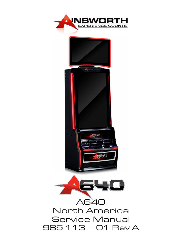 A640 North America Service Manual | PDF | Computer Monitor ...