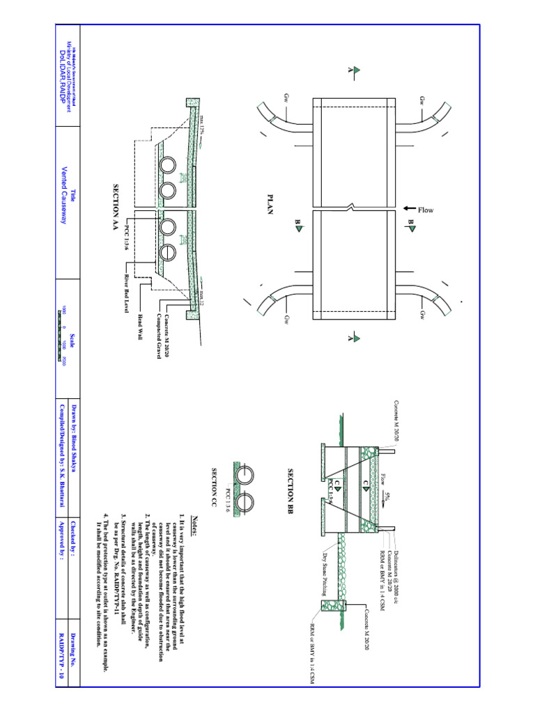 Vented Causeway-10 Model | PDF