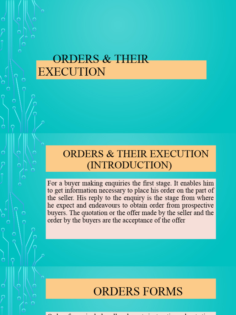 Order Letter | PDF | Sales | Prices