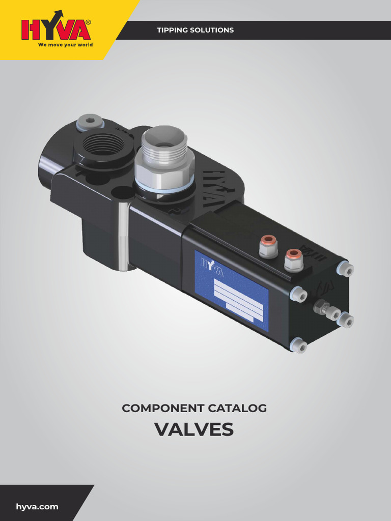 Hyva Tipping Valve Solutions Overview | PDF | Valve | Pump