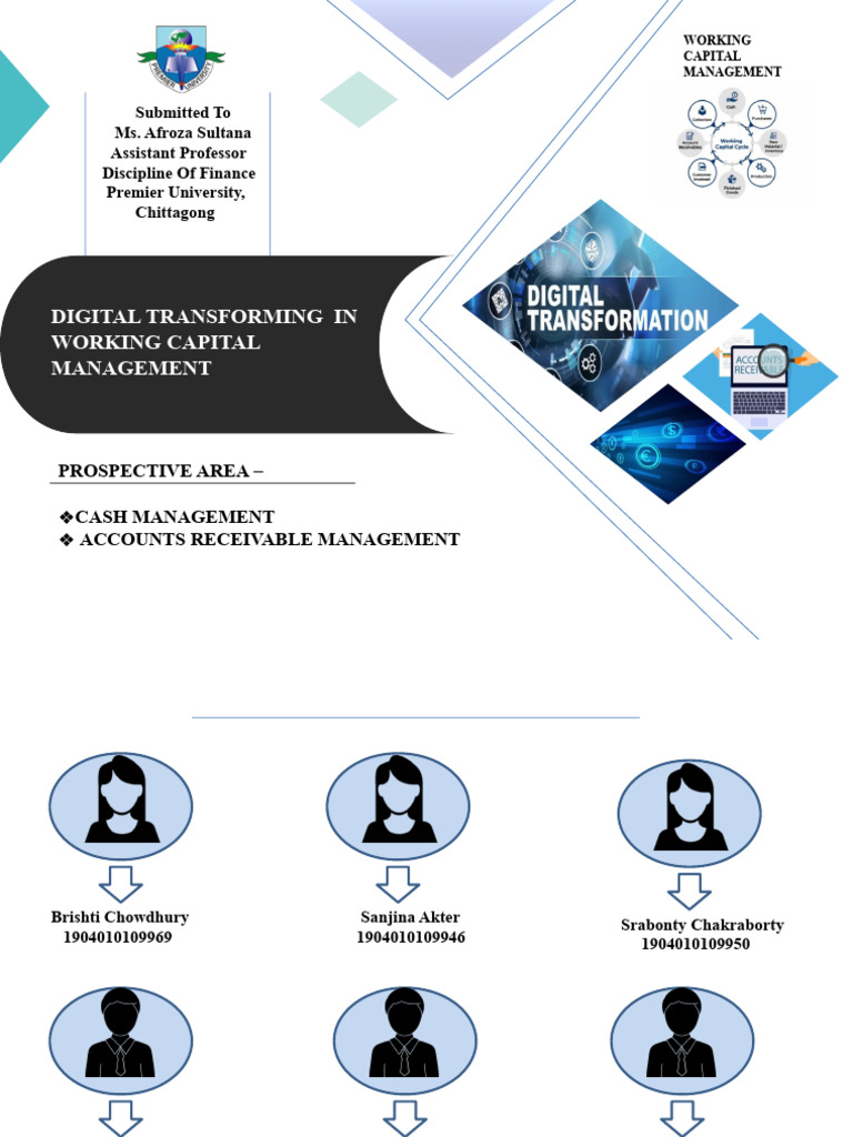 Digital Transformation in Working Capital Management | PDF | Cash ...