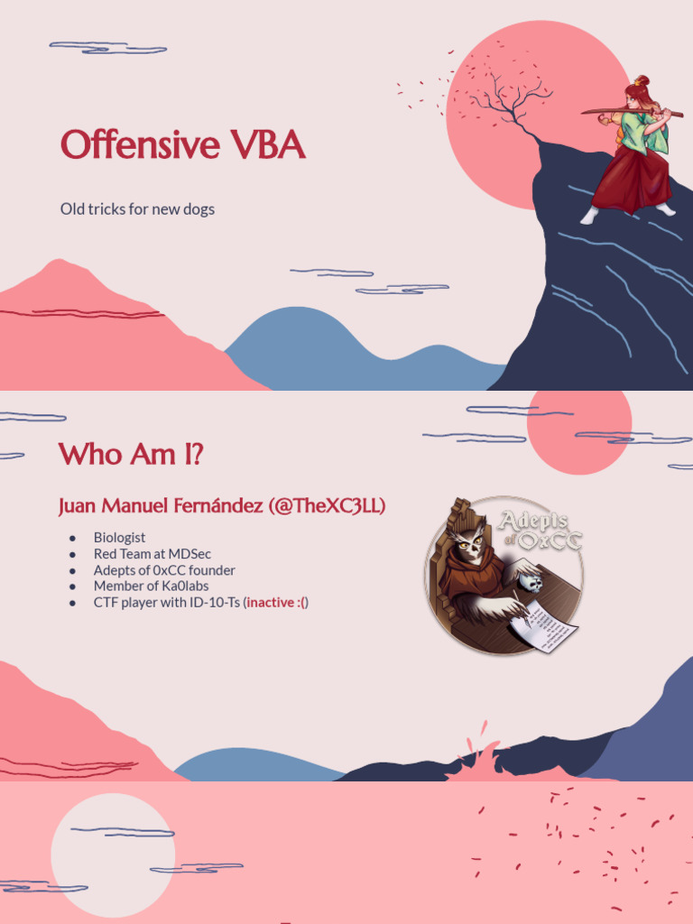 Offensive vba pdf pointer computer programming software development
