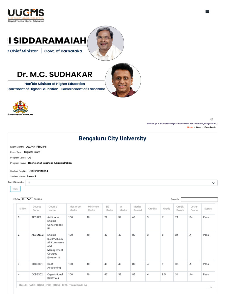 Uucms Unified University College Management System Pdf Business