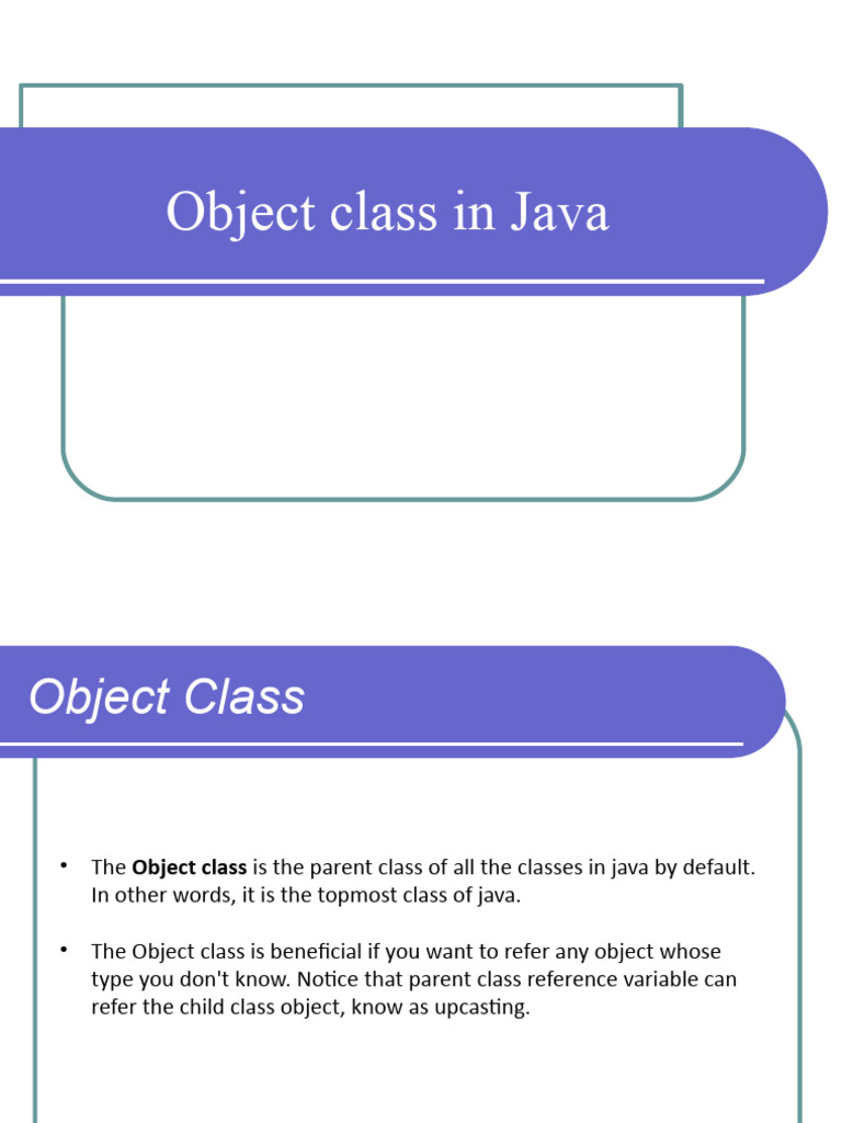 Object Class | PDF