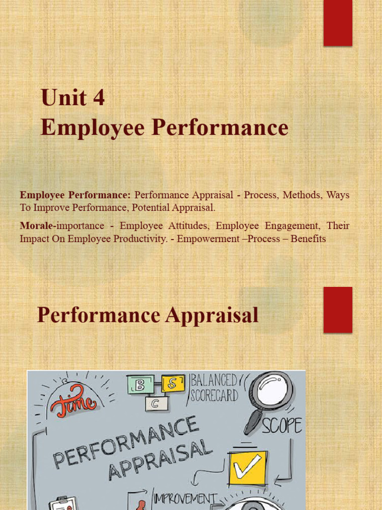 Employee Performance Appraisal Guide | PDF | Performance Appraisal ...