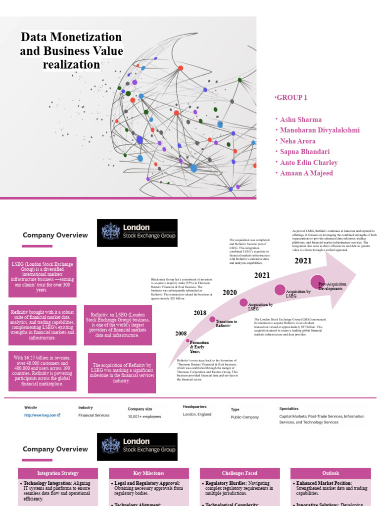 Data Monetization and Business Value Realization | PDF | Analytics ...